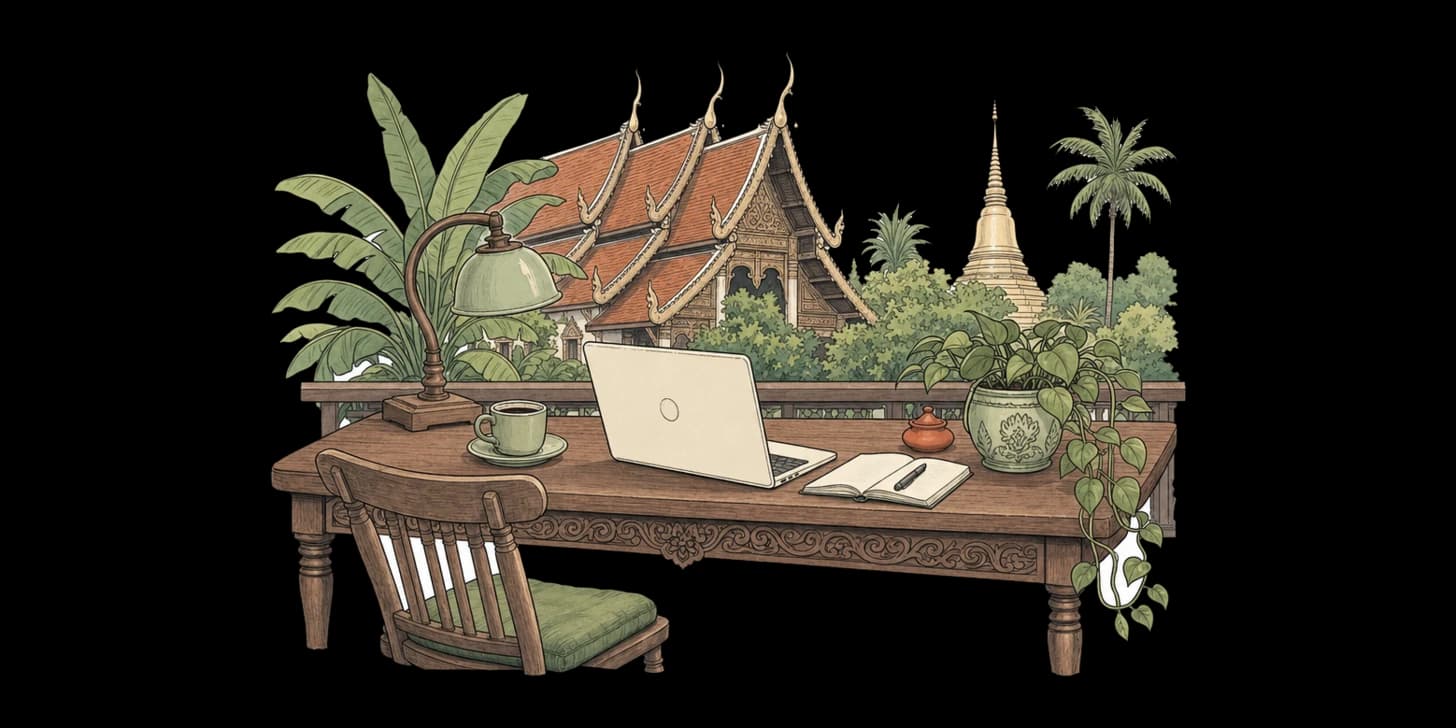 Coworking Spaces in Chiang Mai: Wo Nomaden produktiv werden