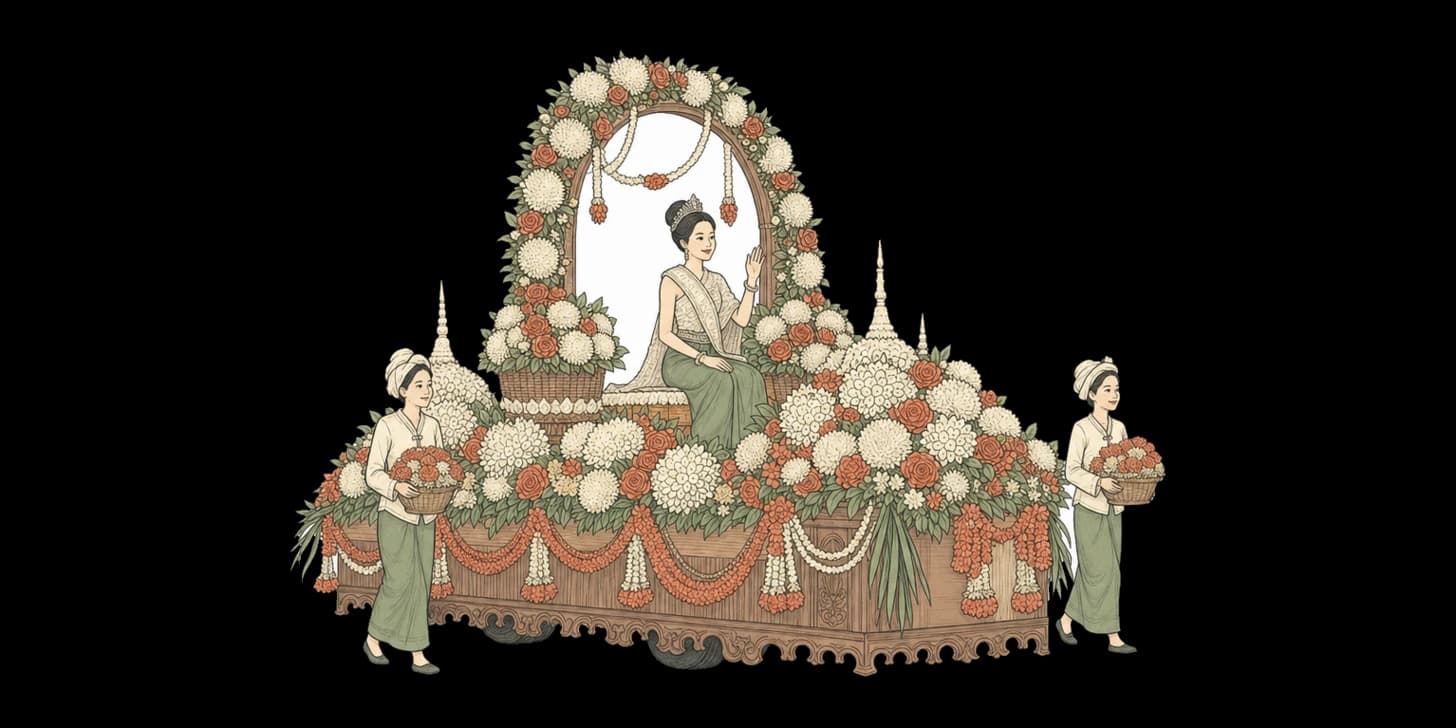 เทศกาลดอกไม้เชียงใหม่: เมืองที่บานสะพรั่ง
