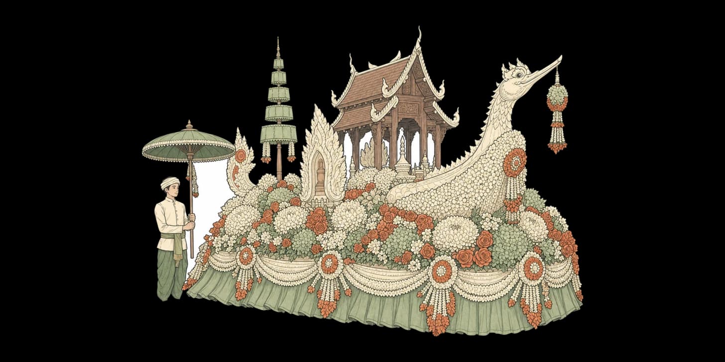 เทศกาลดอกไม้เชียงใหม่: เมืองที่บานสะพรั่ง