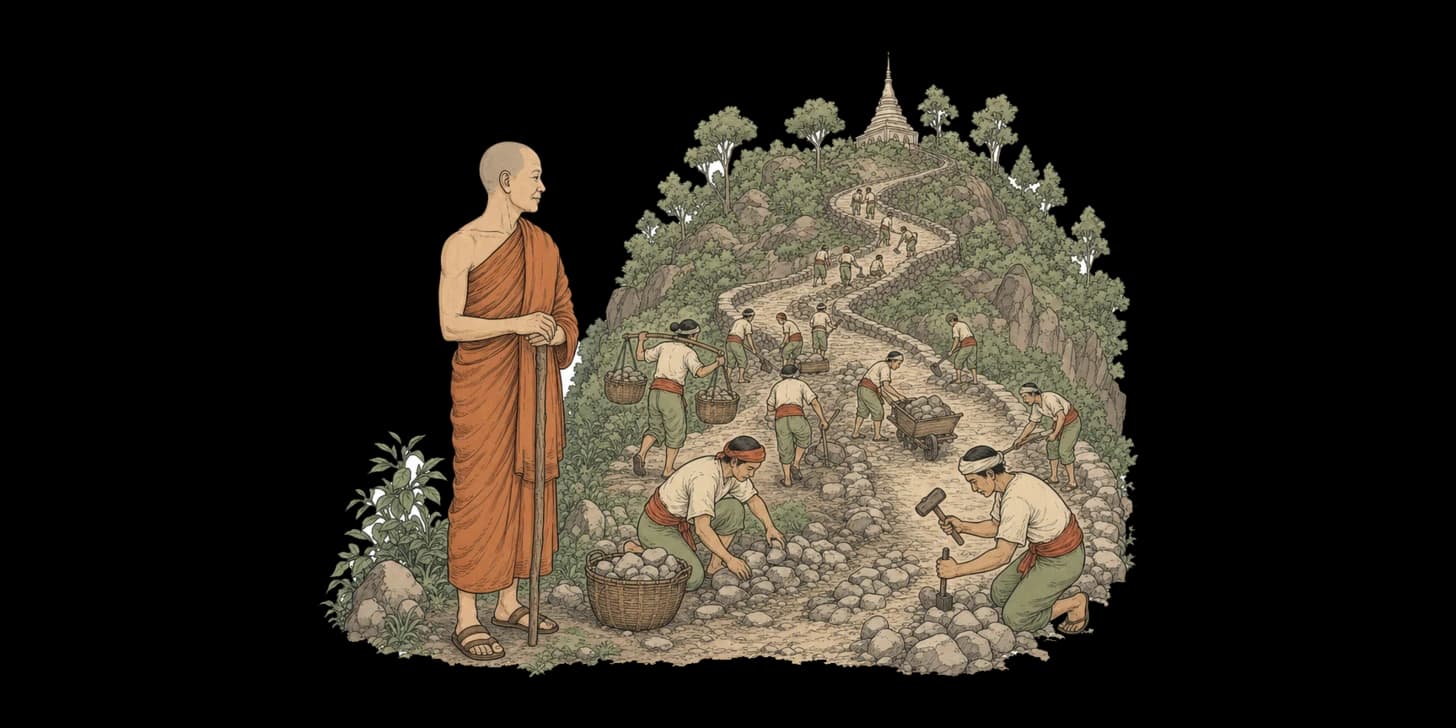 Il monaco che costruì la strada per Doi Suthep
