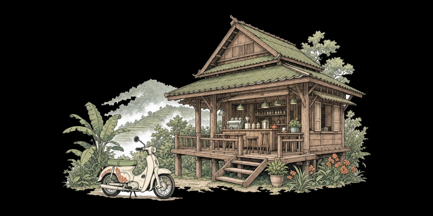 Mae Kampong: 치앙마이 근처 안개 속 산골 마을