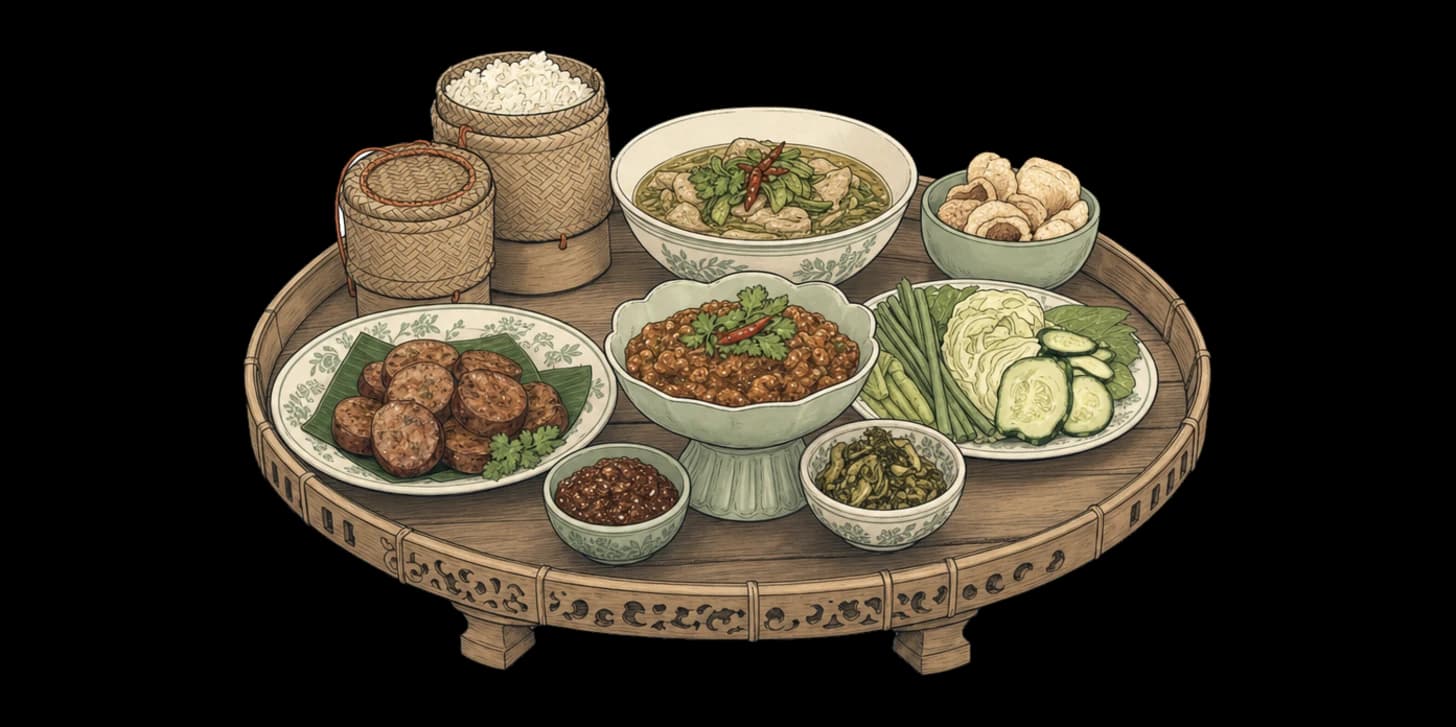 北タイ料理:カオソイの先にある美食の世界