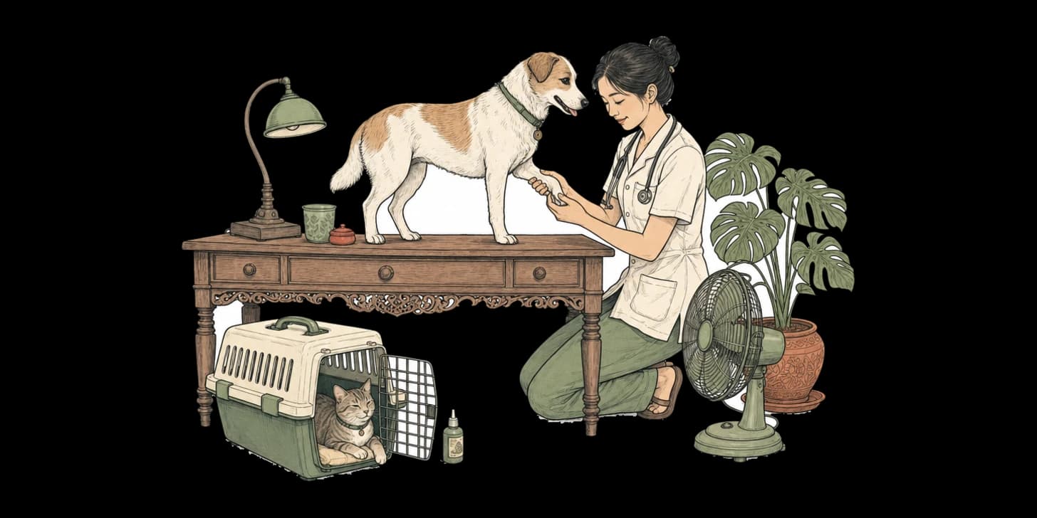 Haustiere in Chiang Mai: Tierärzte, Hunde mitbringen & Alltag