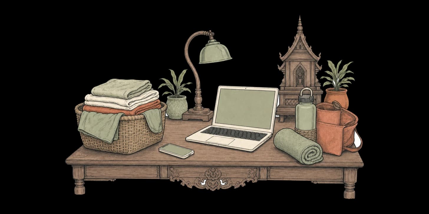 Sistemarsi per un mese: SIM, lavanderia, coworking e palestra