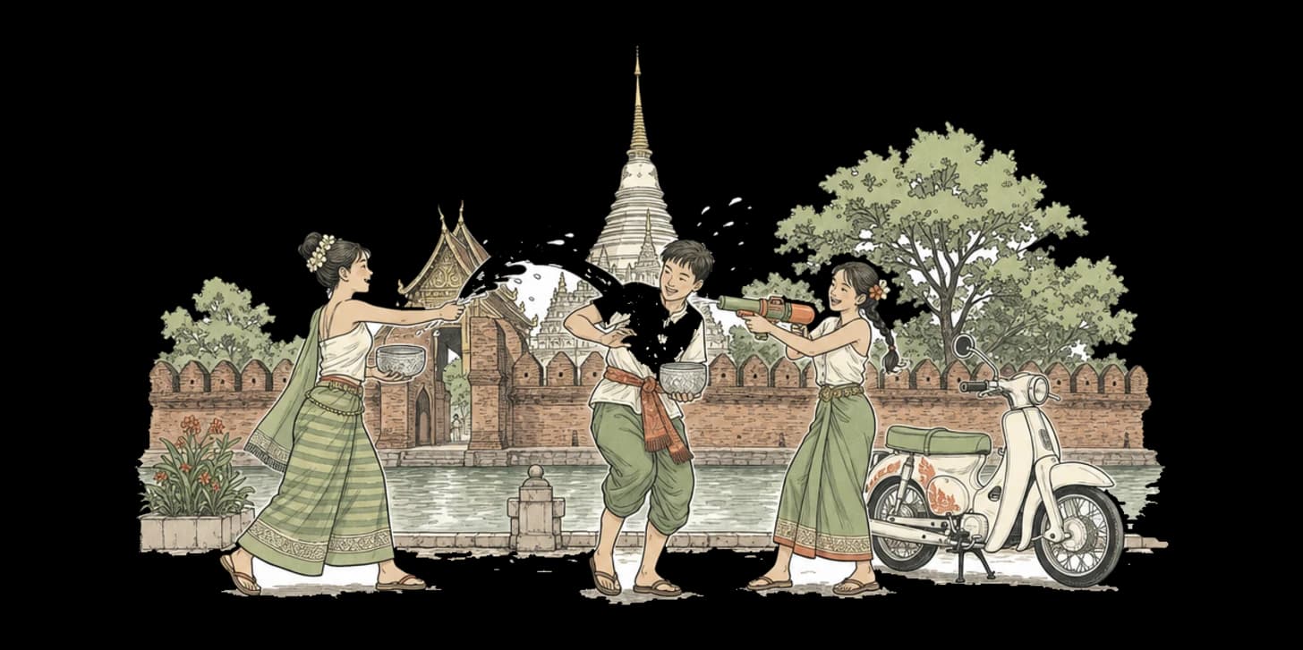 สงกรานต์ที่เชียงใหม่: เทศกาลสาดน้ำที่ยิ่งใหญ่ที่สุดในโลก