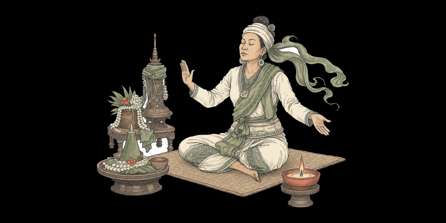 泰国北部的灵媒:活态传统'马骑'