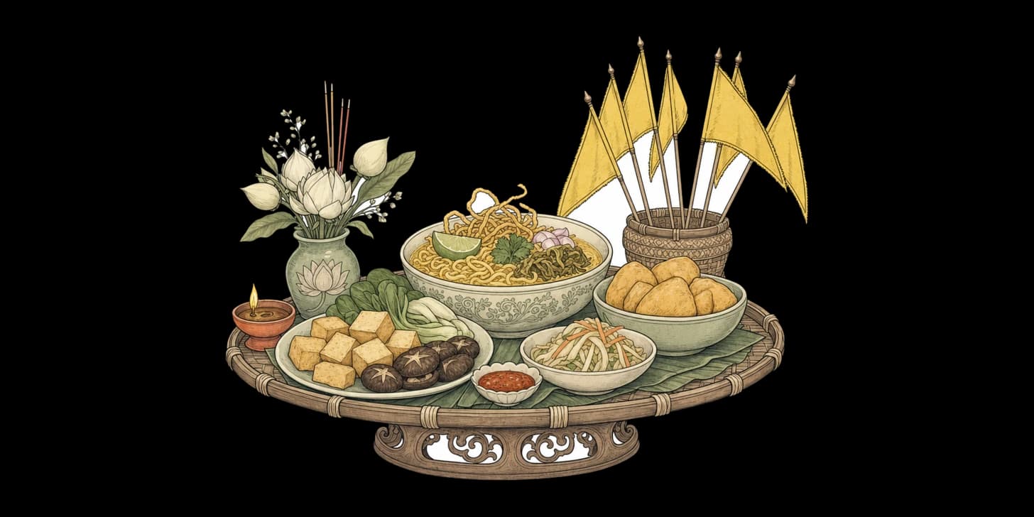 Das Vegetarierfestival in Chiang Mai: neun Tage Jay-Essen