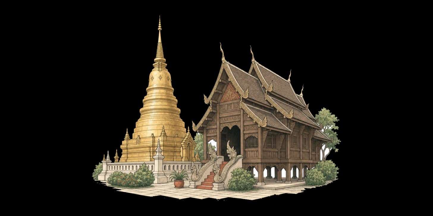 Wat Phra Singh: il cuore venerato della Città Vecchia di Chiang Mai