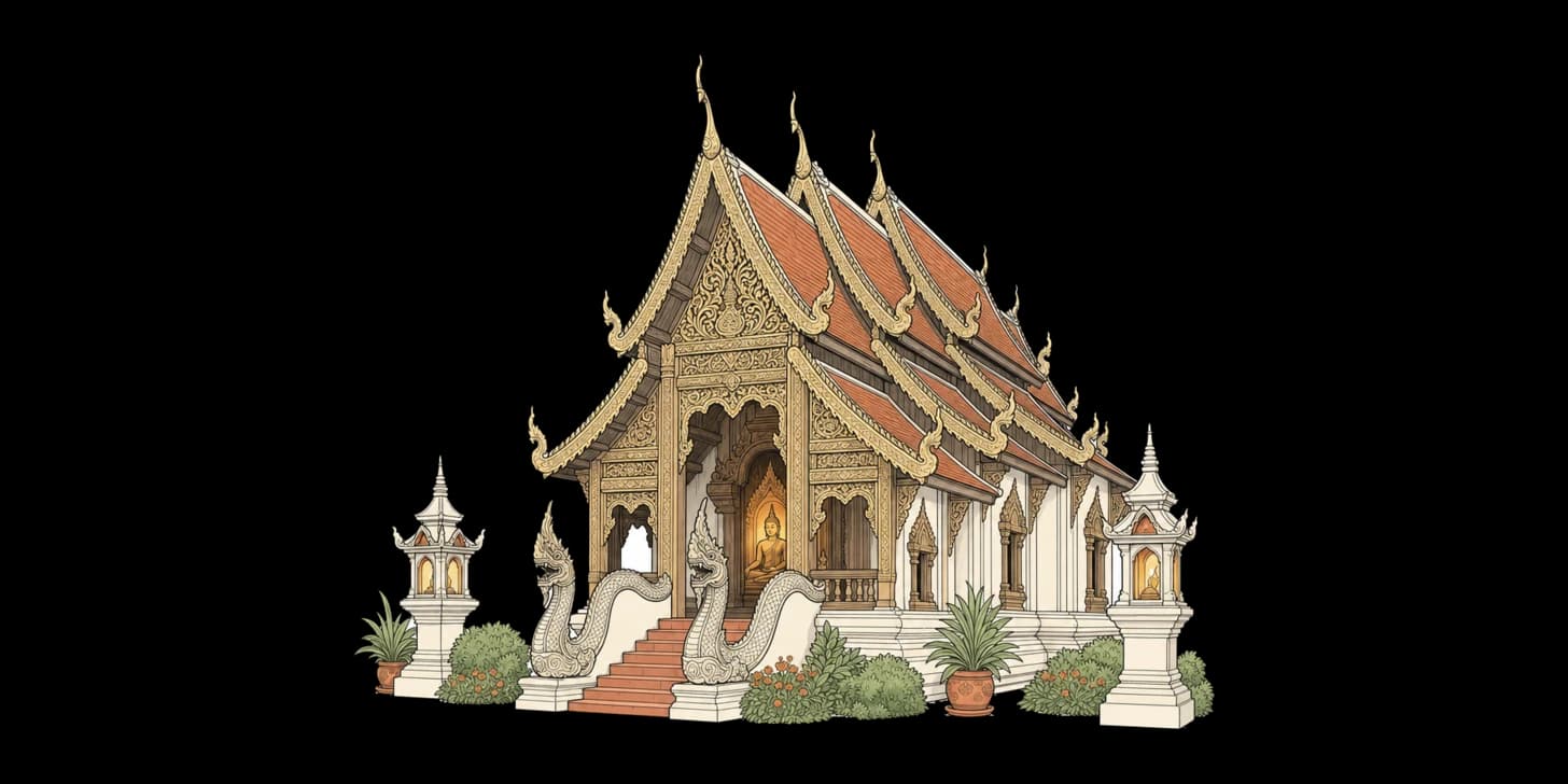 Wat Phra Singh: il cuore venerato della Città Vecchia di Chiang Mai