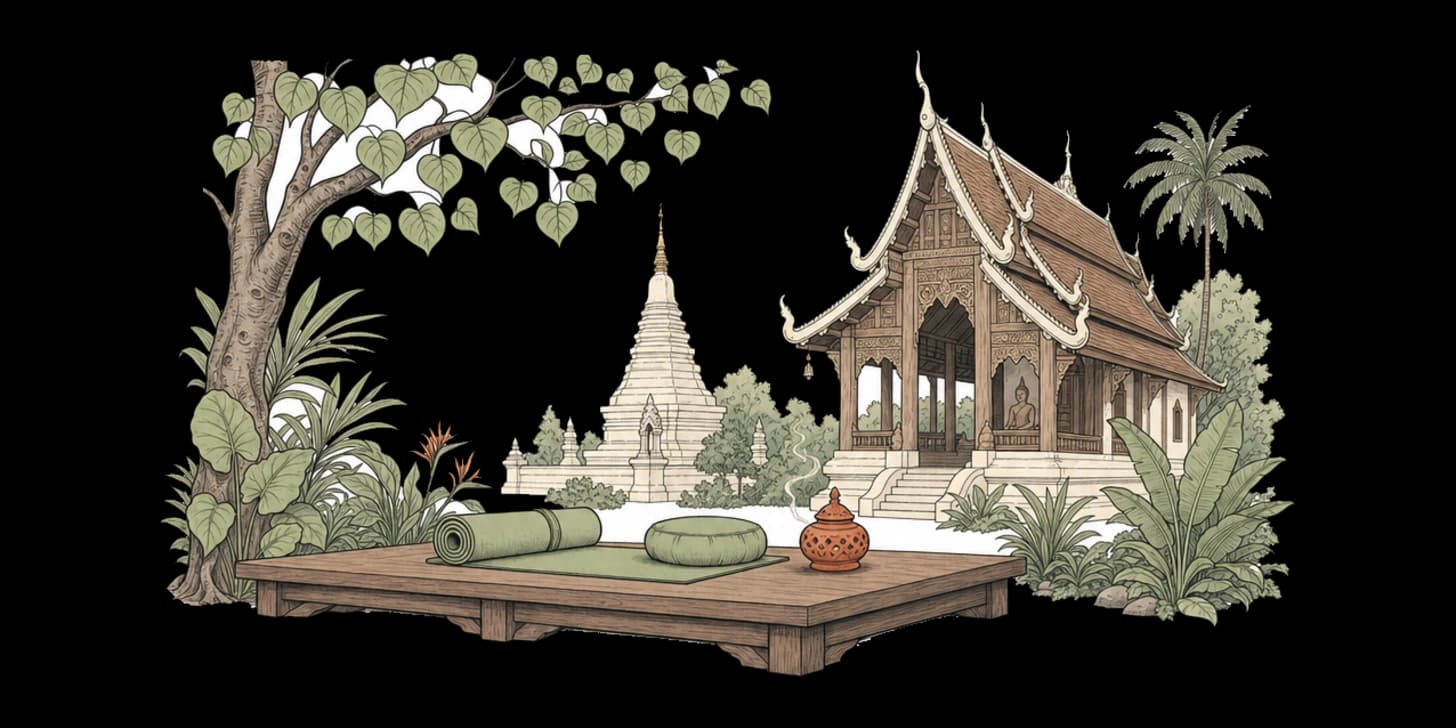Yoga y retiros de meditacion en Chiang Mai